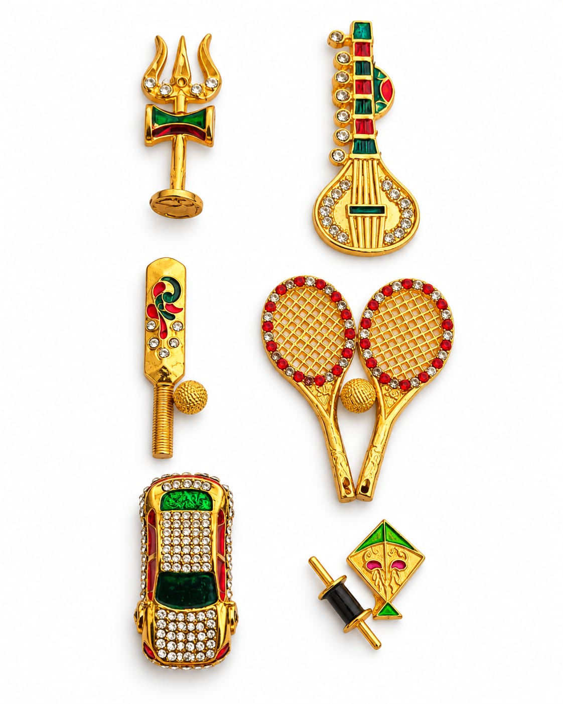 Royal miniature accessories for Laddu Gopal